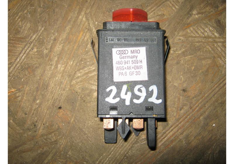Кнопка аварийной сигнализации Audi A6 C5