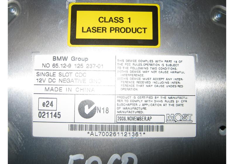 CD-чейнджер BMW X5 E70