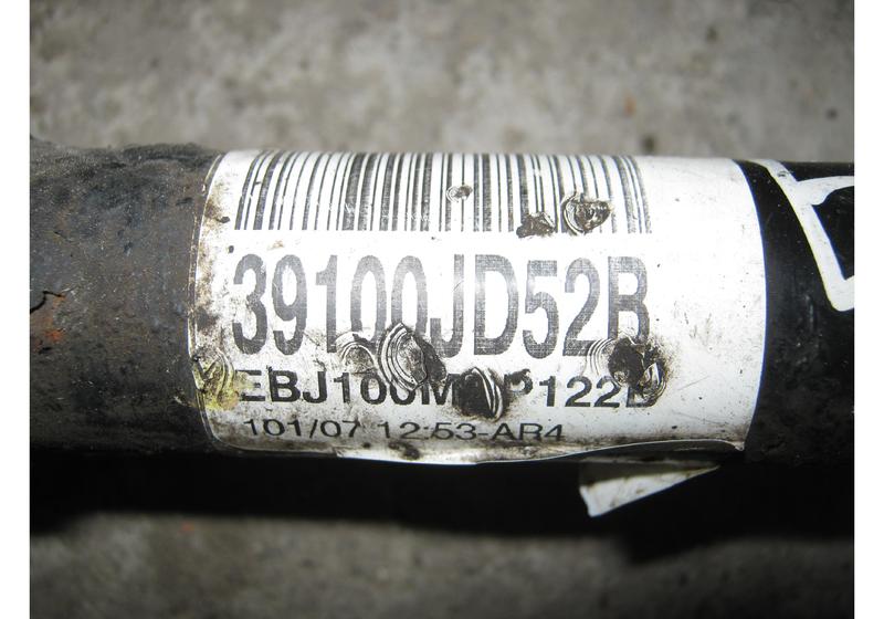 Привод передний правый Nissan Qashqai J10