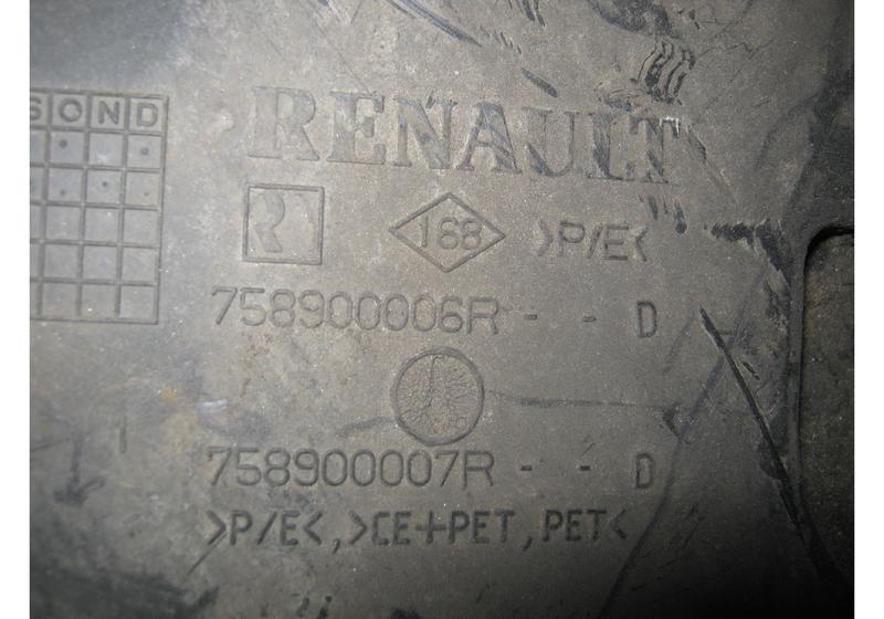Защита двигателя Renault Megane 3