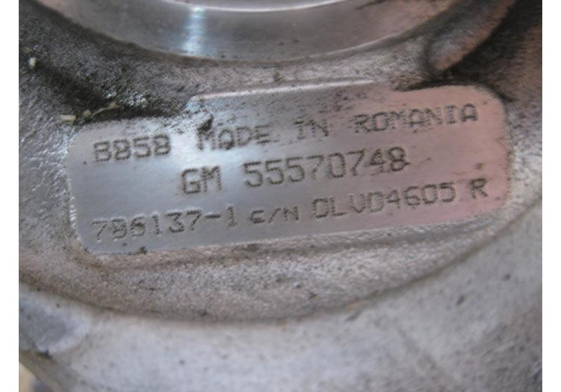 Турбина Opel Astra J