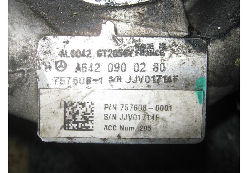 Турбина Jeep Grand Cherokee WH WK